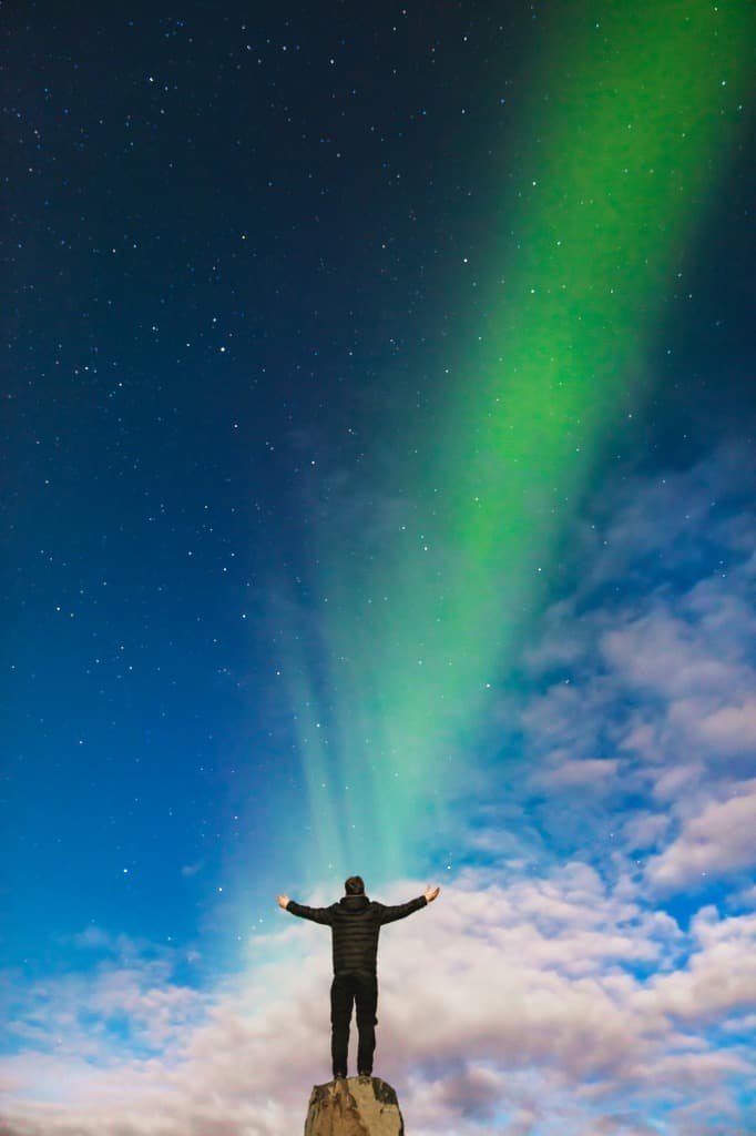 Aurora background